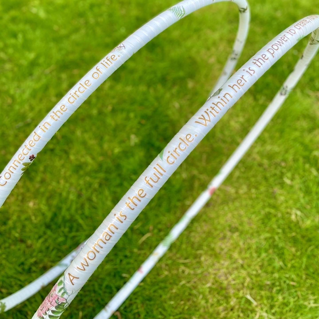 Tekst, decoratie & glanslaag