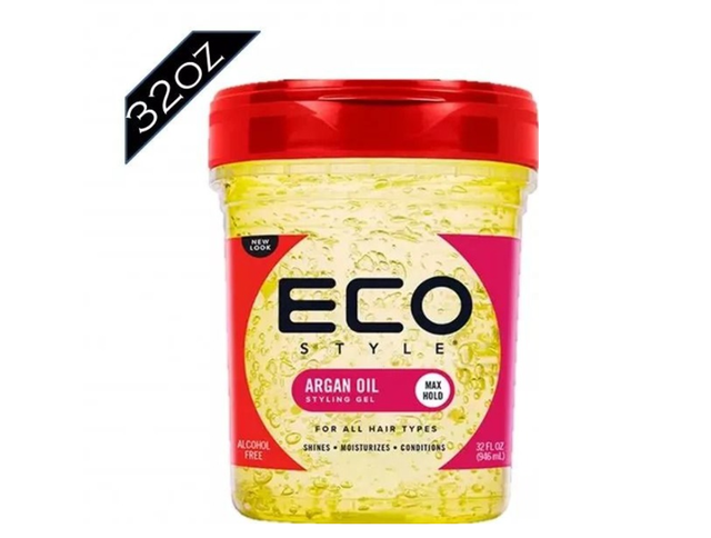 ECO: STYLING GEL - 32OZ ARGAN OIL 