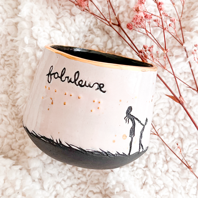 Gobelet en braille « fabuleuse maman »