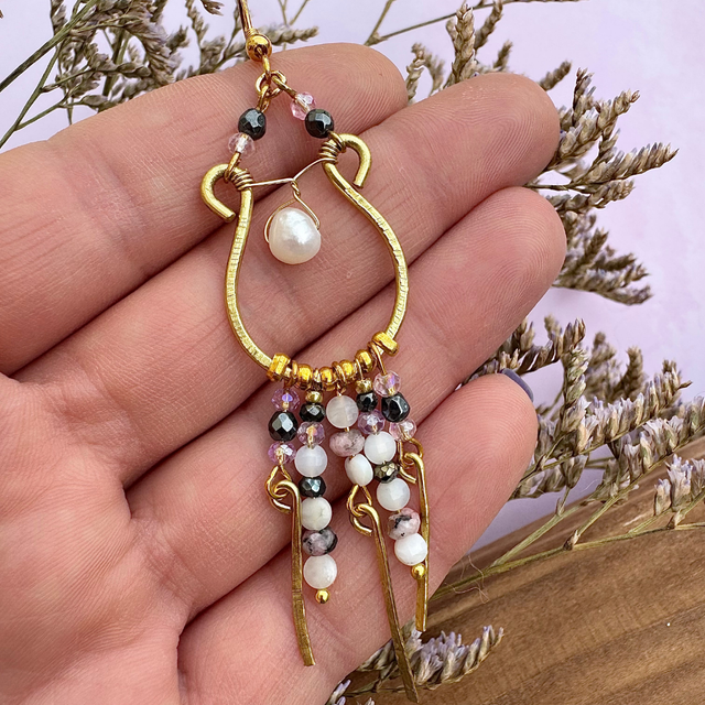 Boucles d'oreilles Lyra