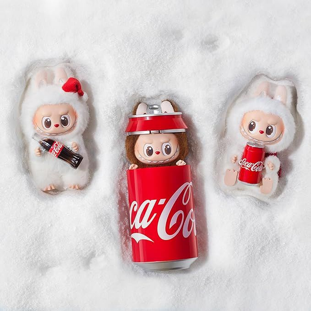 Pop Mart Labubu The Monsters Coca-Cola Vinyl Face Blind Box