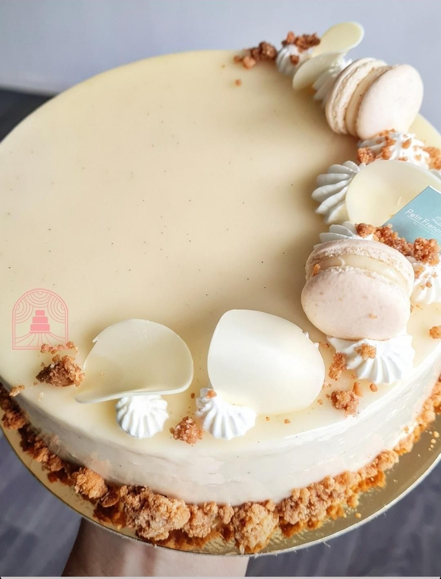 Entremet Vanille Caramel beurre salé