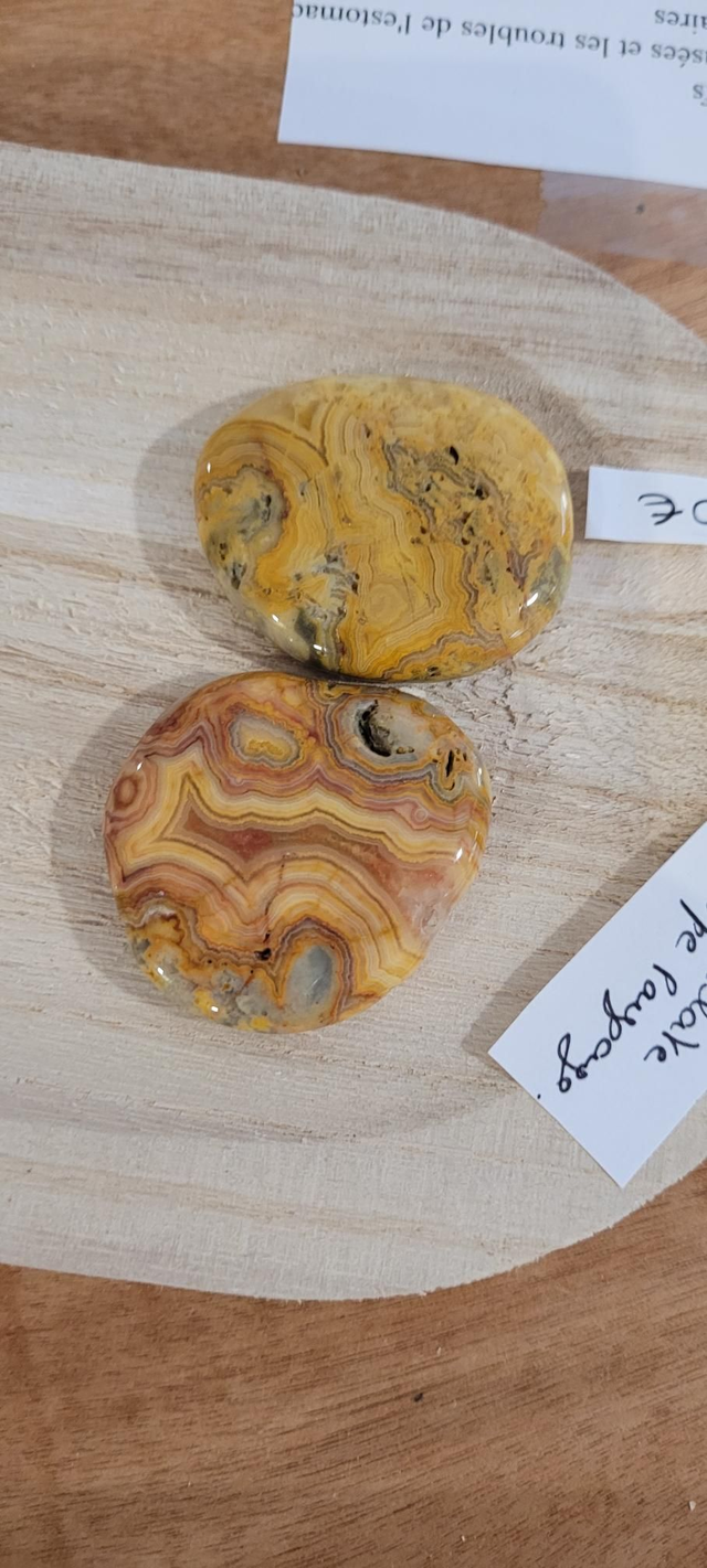 Jaspe paysage pierre plate