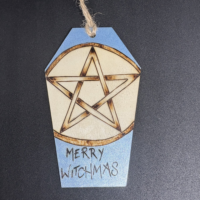 Merry witchmas hanging decoration 