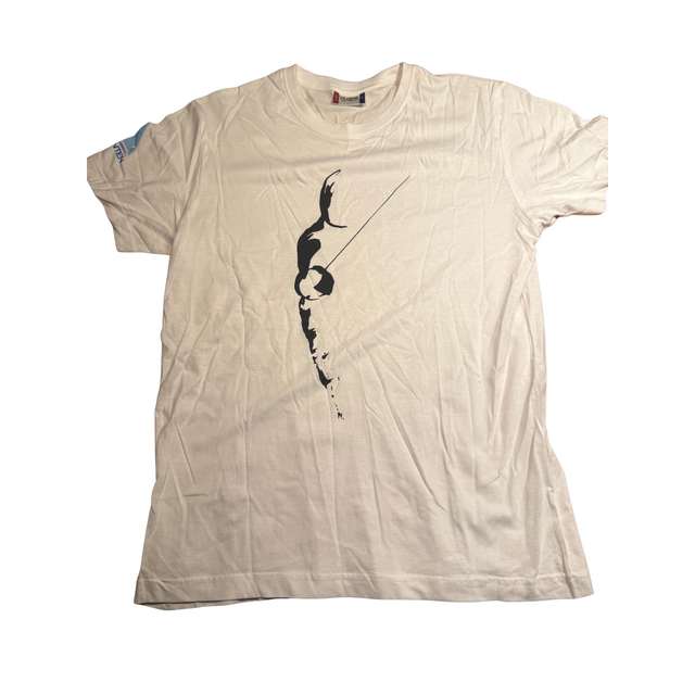 T-Shirt: Shadow Fencer (front), Old Logo (right sleeve), Size: M