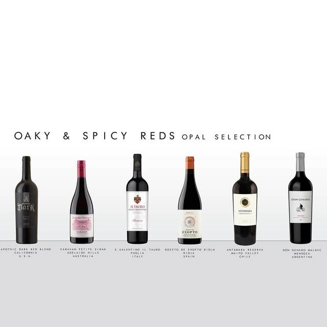 Oaky &amp; Spicy Reds - Opal Selection