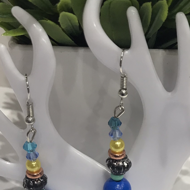 Mixed Blue Earrings- MBE2213