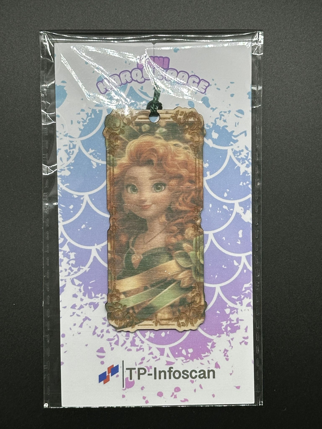 Mini Marque-page en Bois Sublimé - Design Coloré