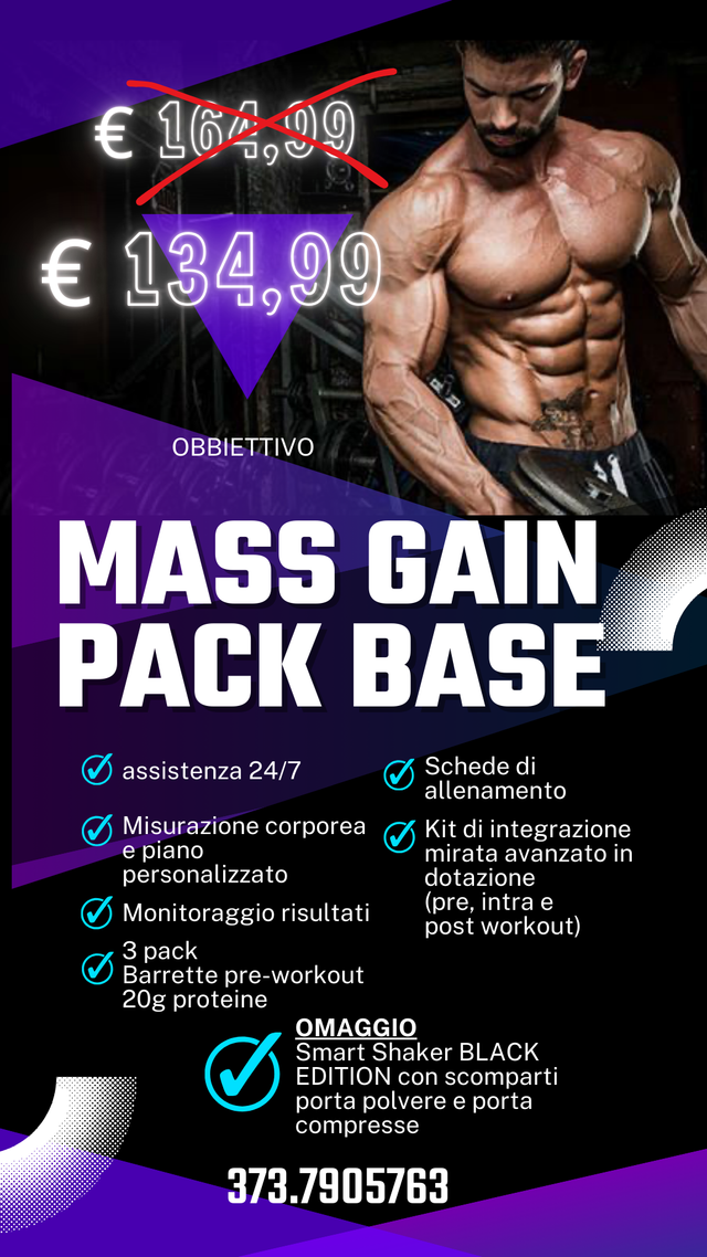 MASS Gainer Pack Base