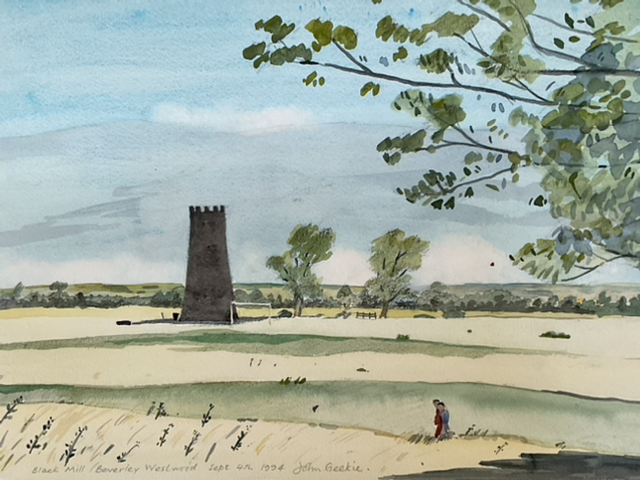 Black Mill from ‘94, both poplars and a goalpost.