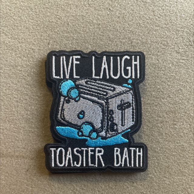 Live laugh toaster bath! 