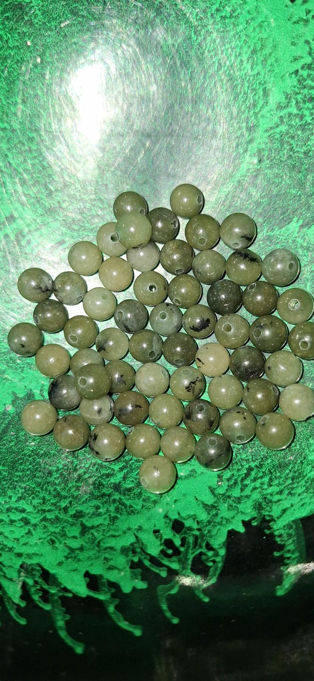 Green jade 6mm