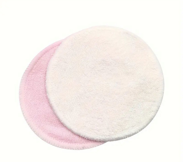 Lot 2 disques démaquillants tissus