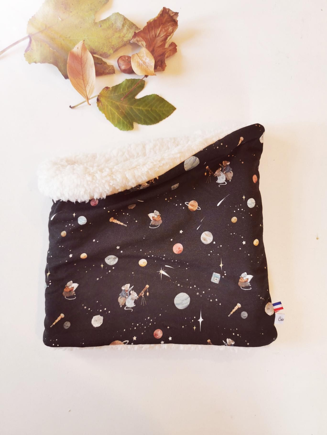 Snood enfant Souris Astronaute 