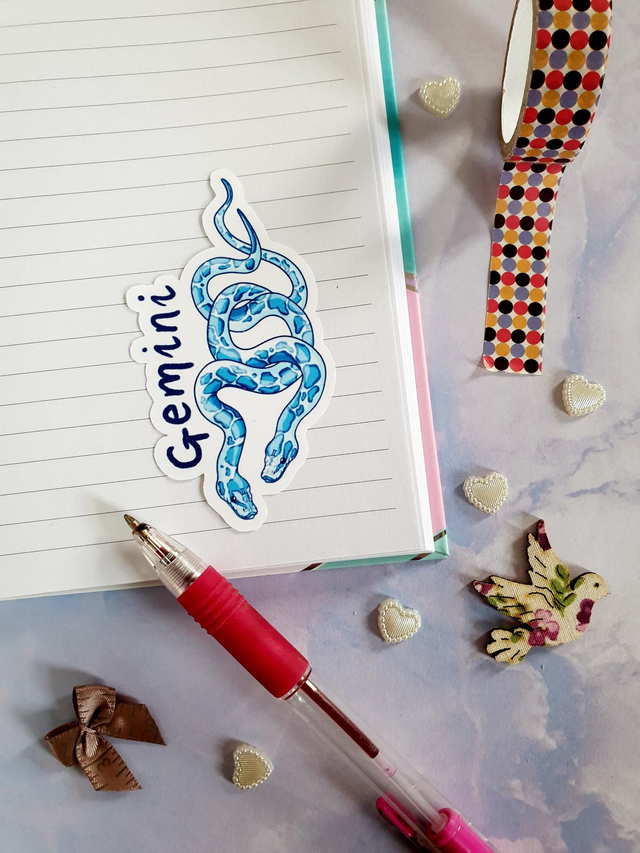 Gemini Single Sticker