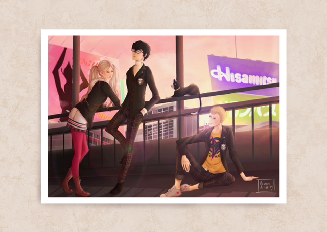 Persona 5 - Hideout Print-P63