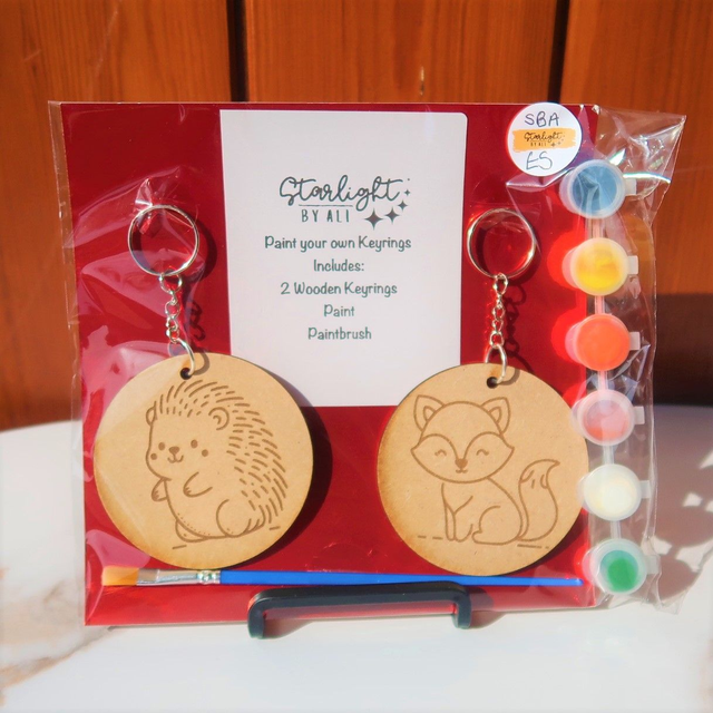 Paint Your Own Keyring Kit