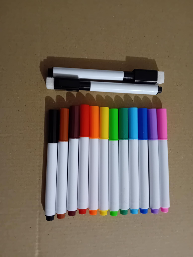 Crayons effaçables 