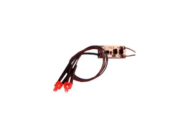 kit éclairage feu arrière 2 LED Rouge ESU 50705