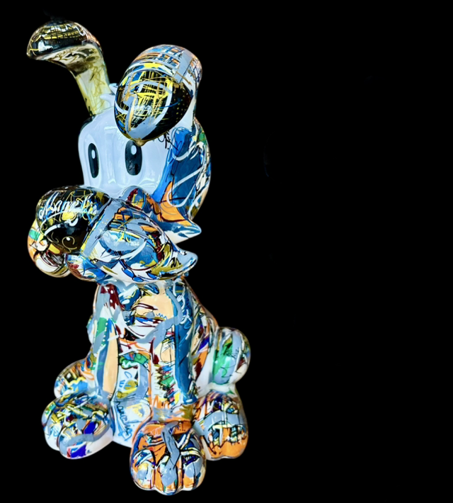 Bel Idéfix 28cm signé Lancelin M. 2025