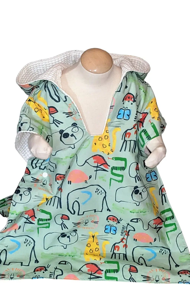 Poncho sortie de bain (18 mois au 3 ans)