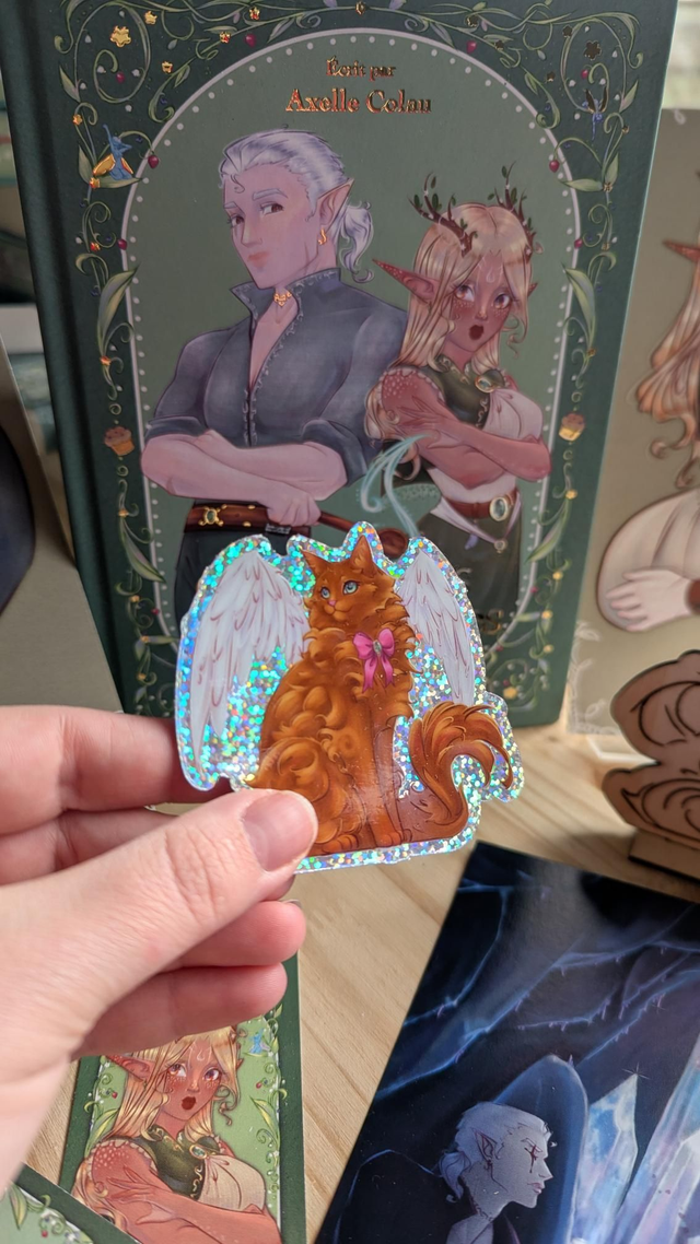 Stickers pailleté Marquise - Grimoires &amp; Chaussettes