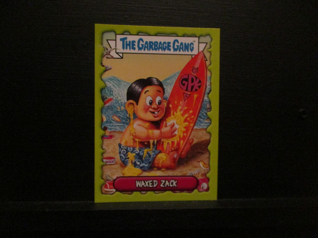 Waxed Zack - (Topps) The Garbage Gang Original Trading Card #64