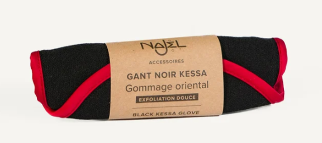 Gant noir kessa Gommage oriental / Najel