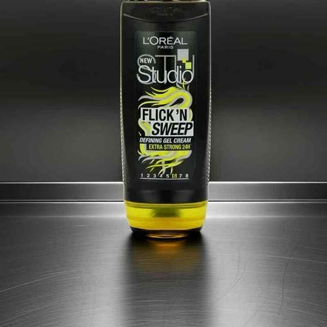 L'Oréal Studio Flick' N Sweep Extra Strong Hair Gel Cream | Hair Styling

