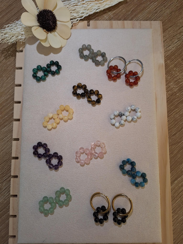 Créoles interchangeables - paire complète