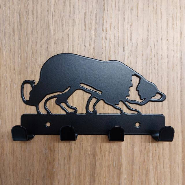 Border Collie Key Hook