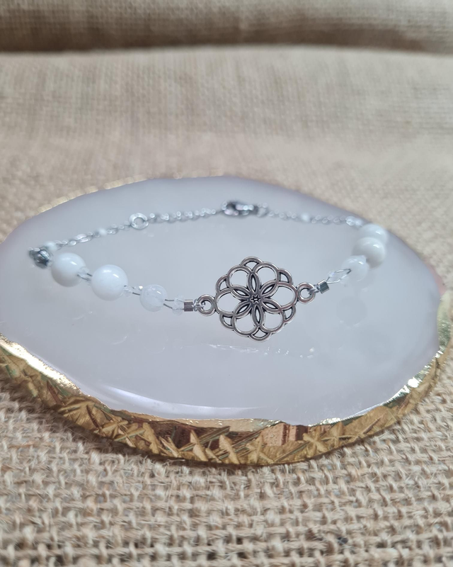 Bracelet pierre de lune 