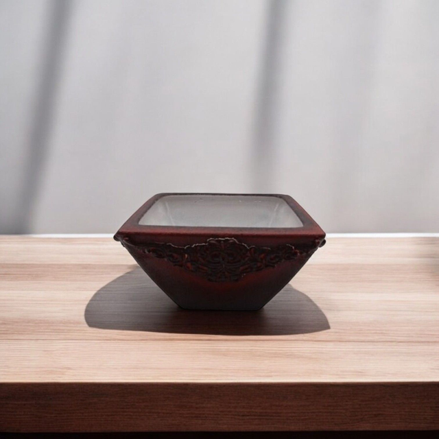 Retro Servierschüsselchen Red