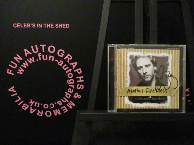 Chesney Hawkes - 'Another Fine Mess' Authentic Autographed Album Cover