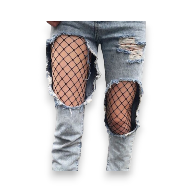 Media Panty Red Negra - Talla Única