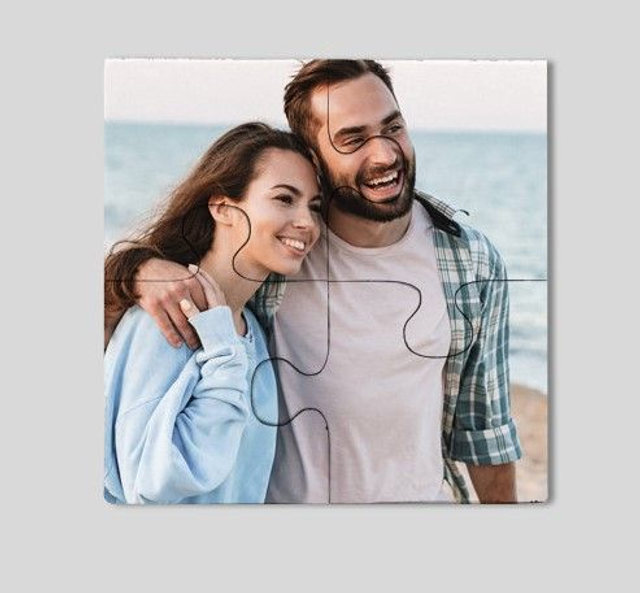 Magnete QUADRATO Mini Puzzle 8x8 cm. 