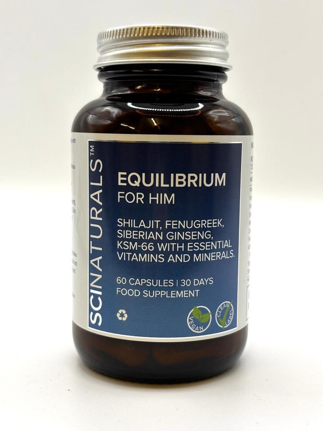 EQUILIBRIUM - FOR HIM -Male Physical and Mental Performance
