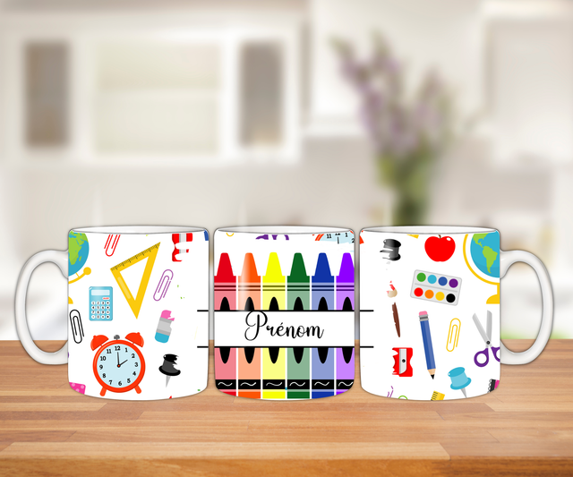 mug crayon 