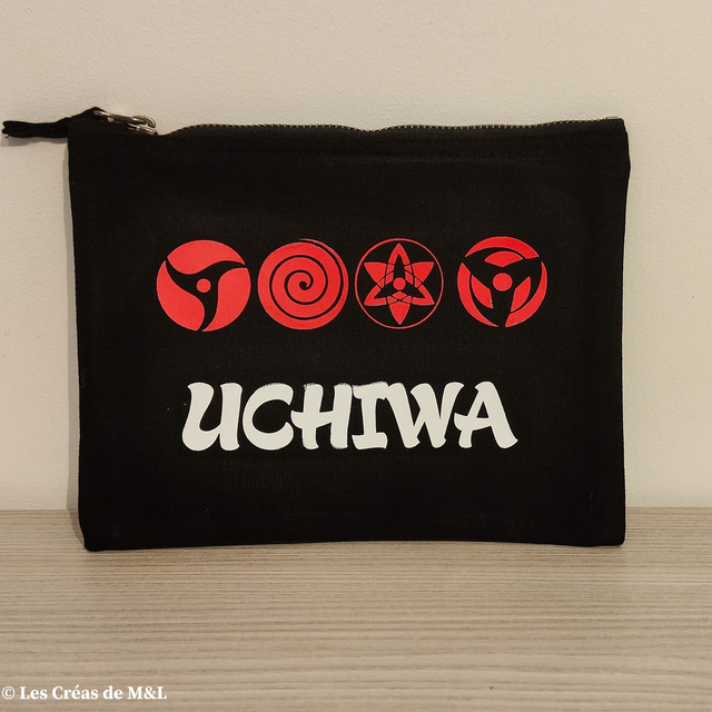 Trousse Naruto Sharingan (Taille M)