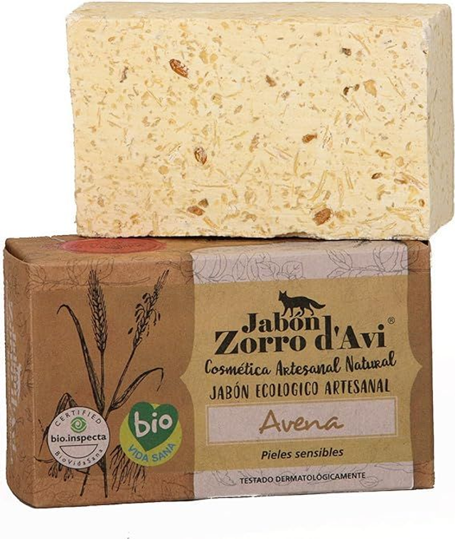 Jabón de avena ecológico