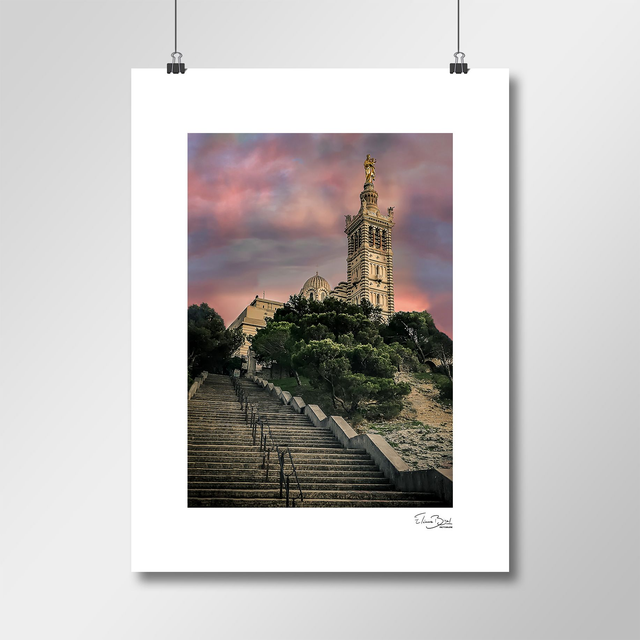 Affiche « Notre Dame de la Garde » 