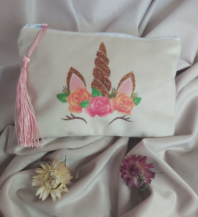 mini pochette licorne