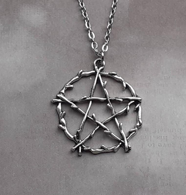 Rustic Pentagram Necklace (Medium)