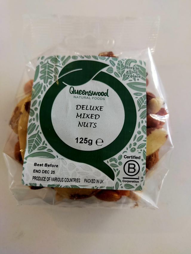 Deluxe Mixed Nuts With Peanuts 125g 68515