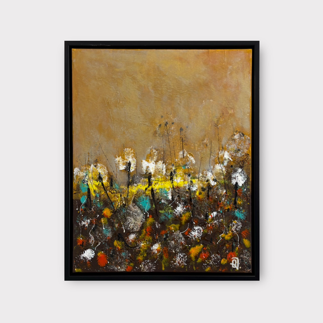 Golden Blossoms #2/3 50 x 40 af Ovidiu Talpos 