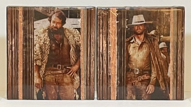 Holzblock Set Bud & Terrence mit Bio-Epoxidharz - Jane Framer 