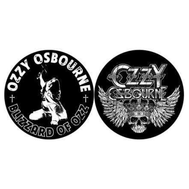 OzzyOsbourne_Blizzard Of Ozz/Crest_Slipmat Pair