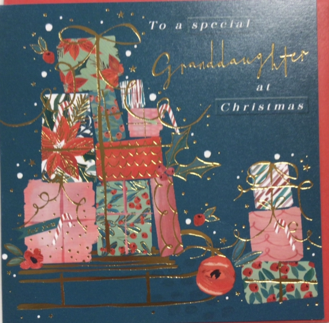 Christmas Granddaughter (Present Pile) GBCC