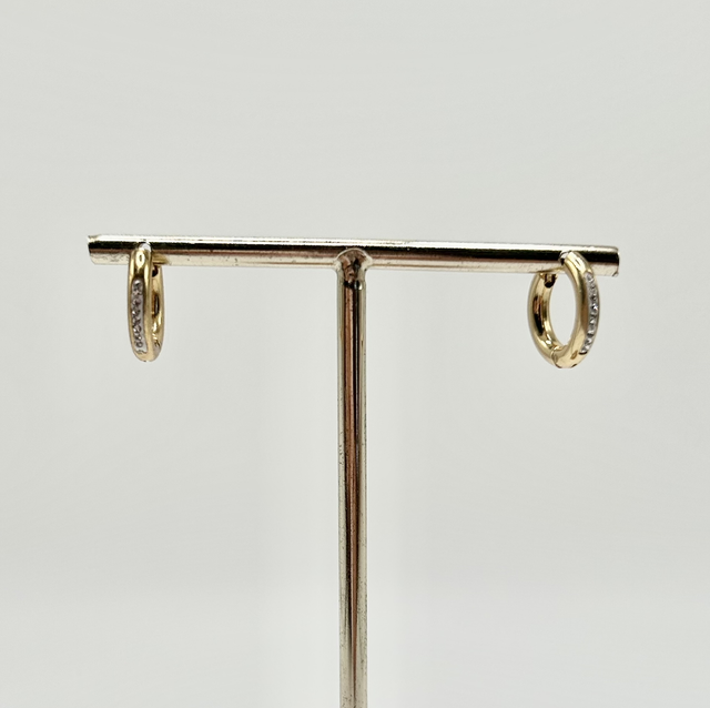 Pendientes Aro Brillos