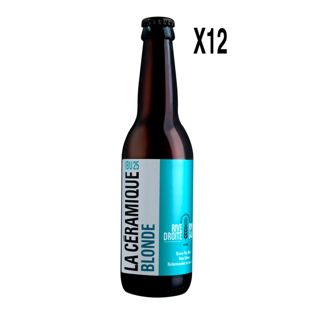 La Céramique blonde - ALC . 5% Vol - 33cl X12